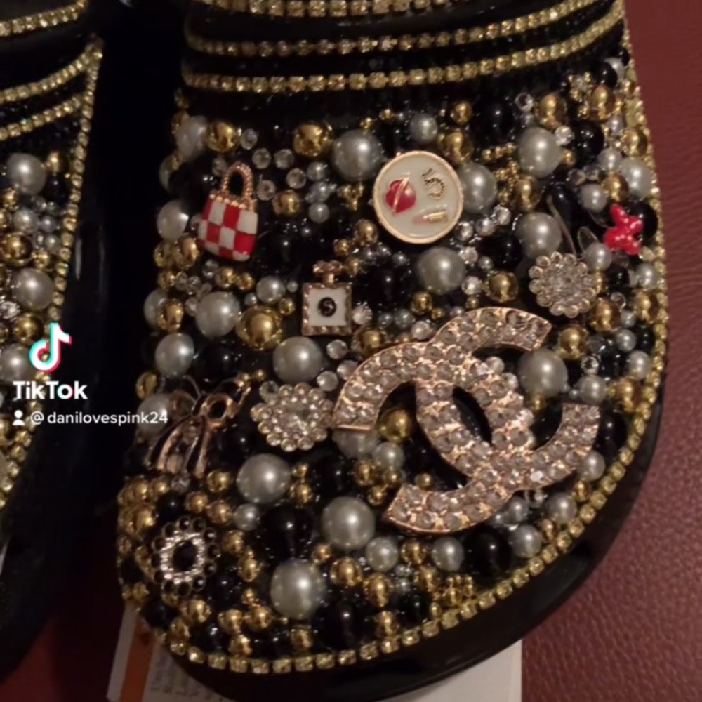 Bling crocs the whole shoe